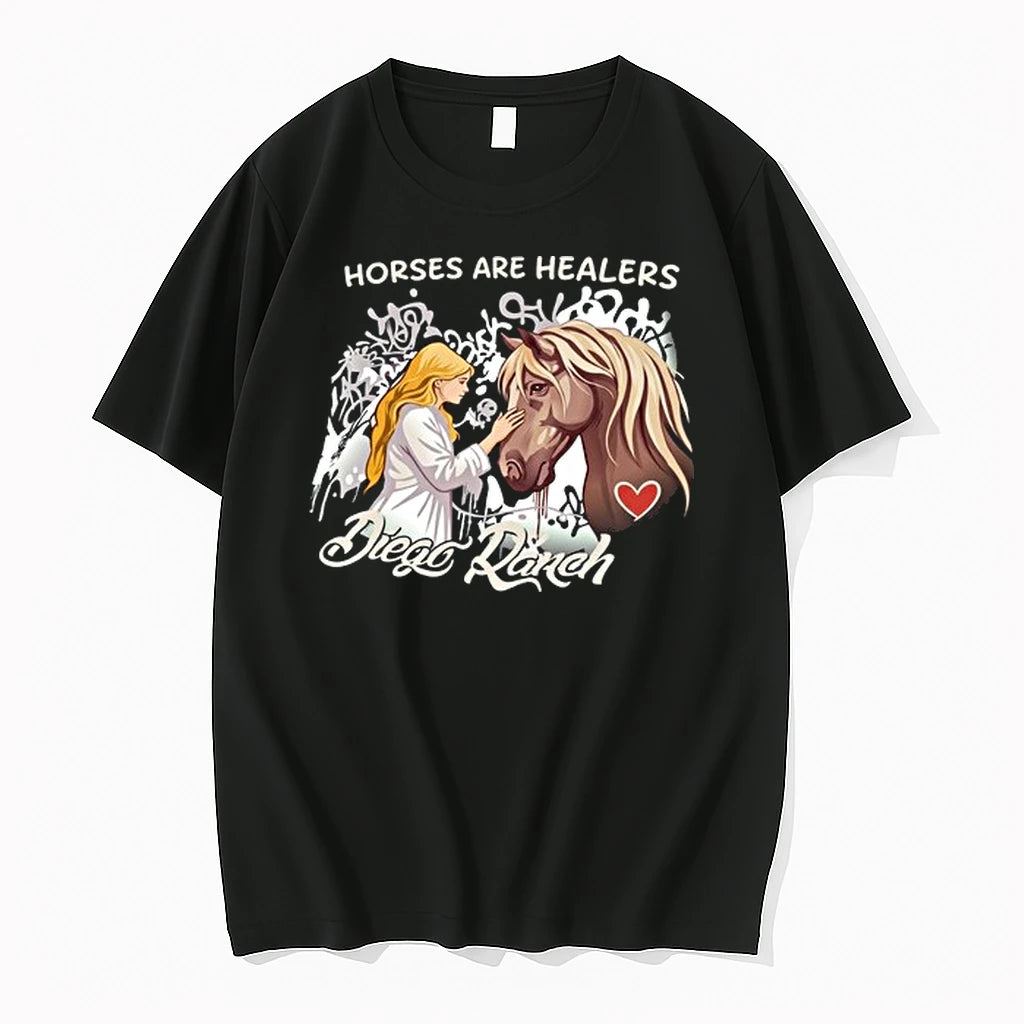 Diego Ranch Horses Are Healers Ttehtlqz9n40 0 Tshirts Sweater