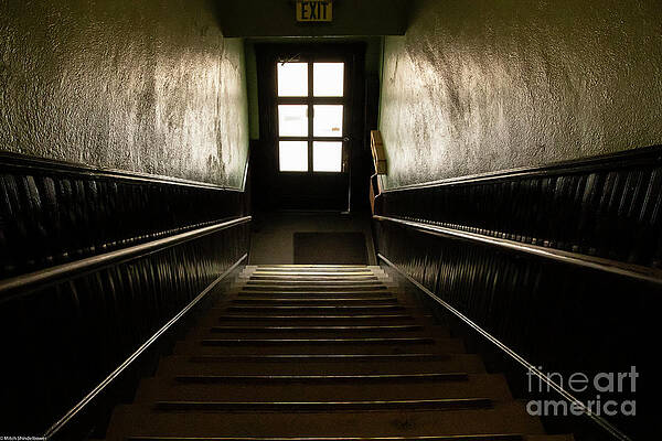Downstairs To The Exit Print
