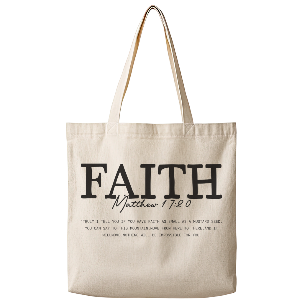 Faith  - Canvas Tote Bag