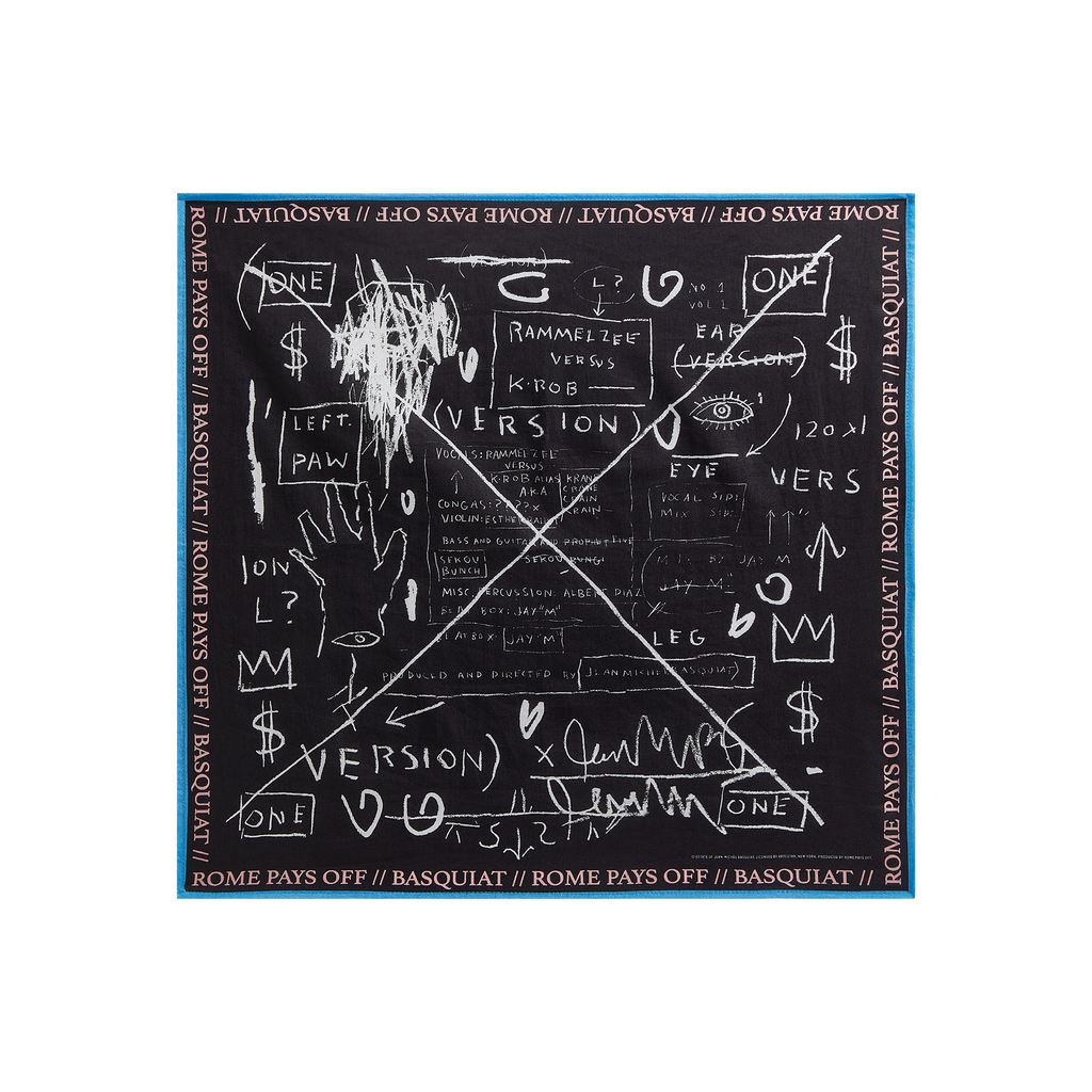 Jean-Michel Basquiat "Beat Bop" Bandana