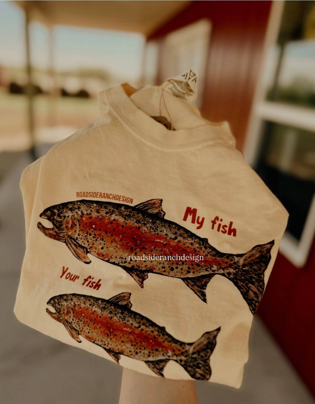 My Fish Butter Yellow 100% Cotton Unisex Tee