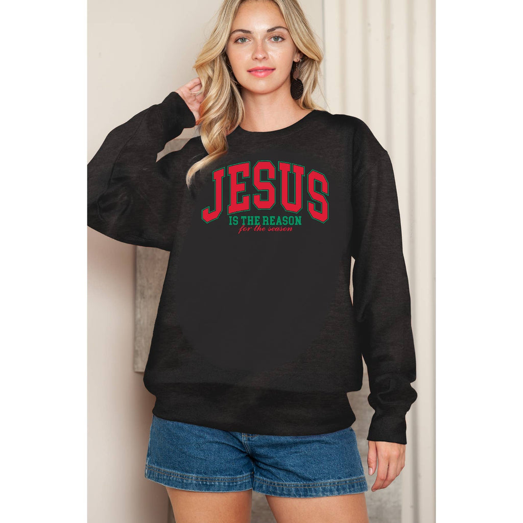 Jesus Is the Reason For the Season Crewneck Sweatshirt