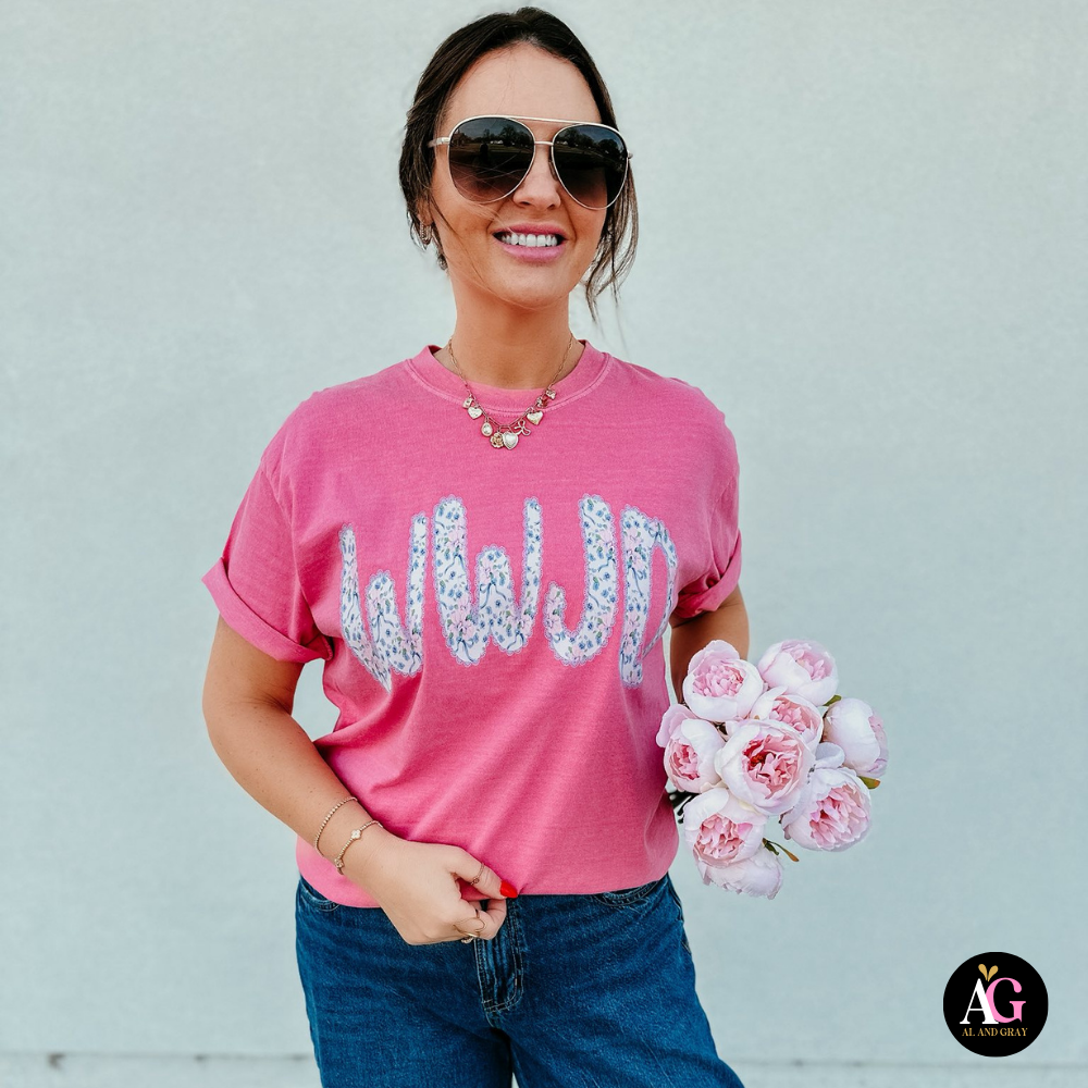 Wwjd Floral Tee