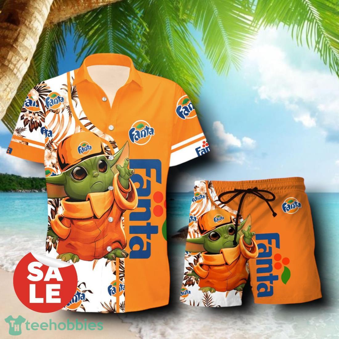 Fanta Yoda Combo Hawaiian Shirt & Shorts For Men Women