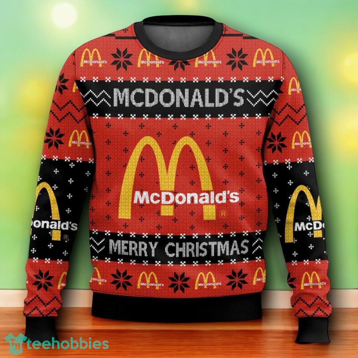 Fast Food McDonald’s Ugly Christmas Sweater For Men Women