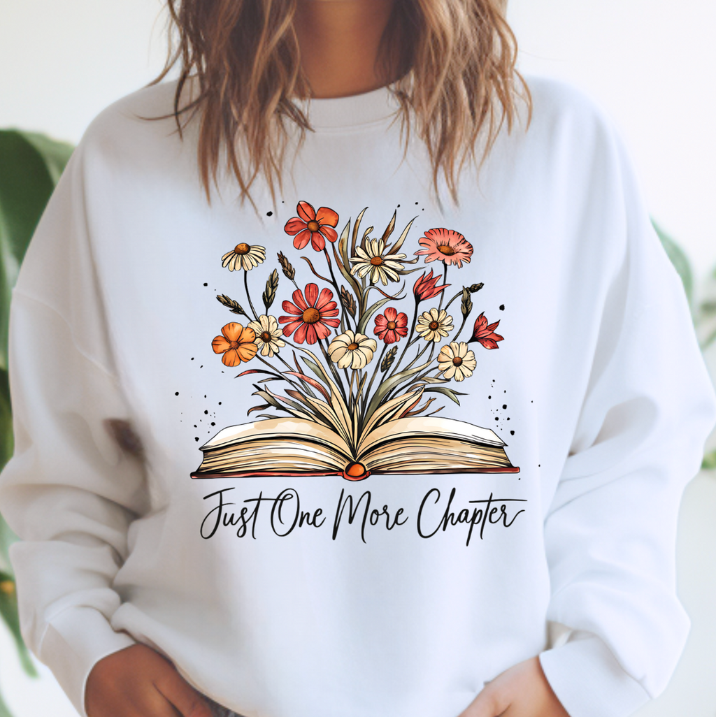Just One More Chapter Crewneck Sweatshirt