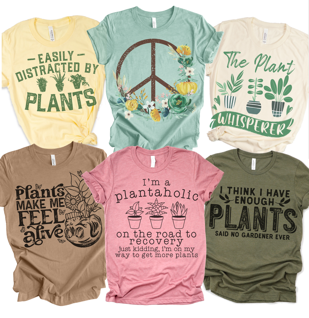 Plant Whisperer Gardening Lover Florist Stand Graphic Tee