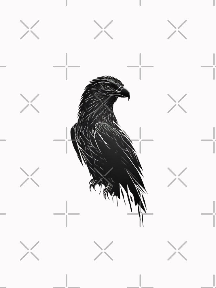 black eagle sticker by majed hijazy