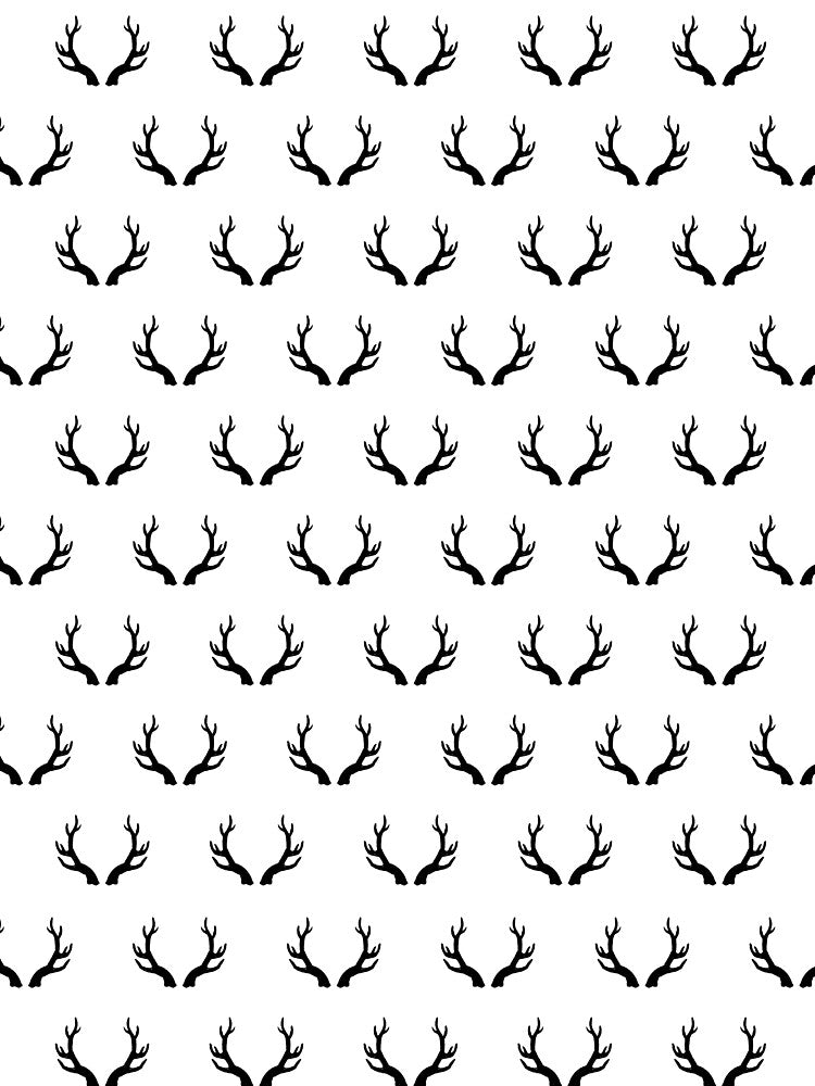 Horns pattern, Deer horns, Pattern, Scandinavian, Nordic, Fashion print, Scandinavian art, Modern art, Wall art, Print, Minimalistic, Modern by juliaemelian