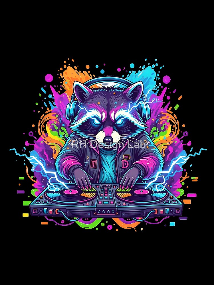 DJ Raccoon by RH Design Lab