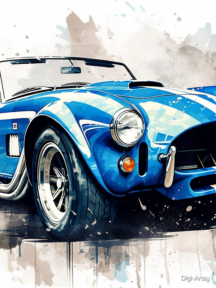 Racing Legend: 1967 Shelby AC Cobra by Digi-Artsy