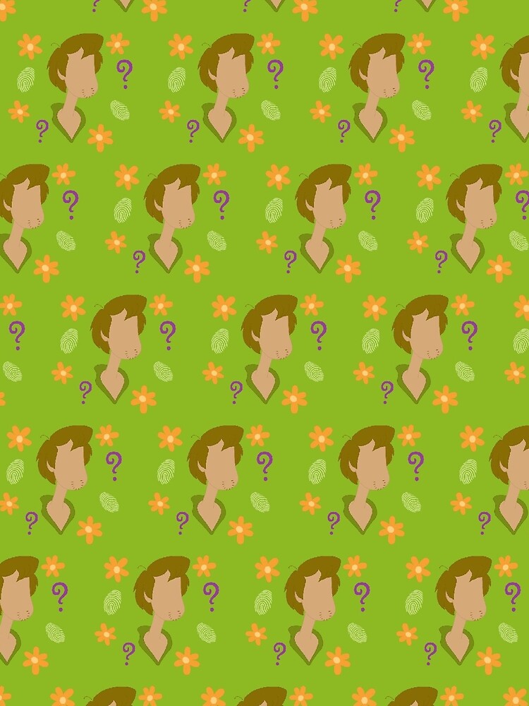 Shaggy Pattern - Light Green by karlaestrada