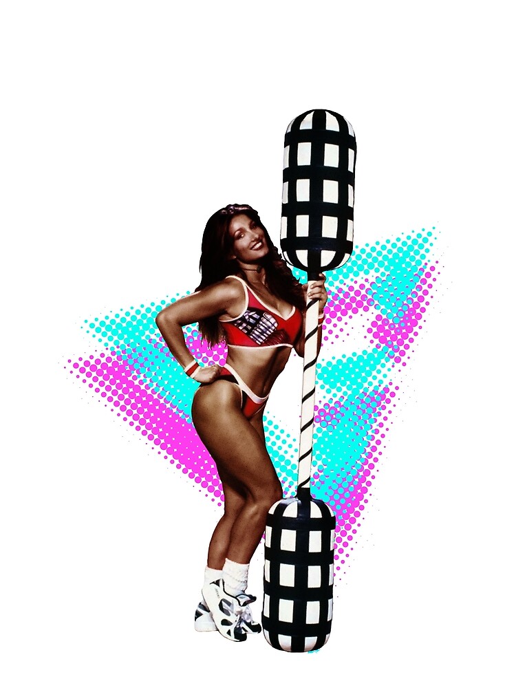 Jet from ITV Gladiators 90s Icon by Rewindmoviecast