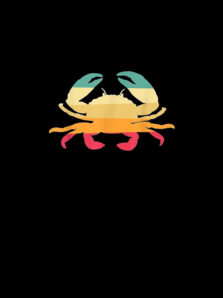 Crab Retro Vintage by shirleyfinley