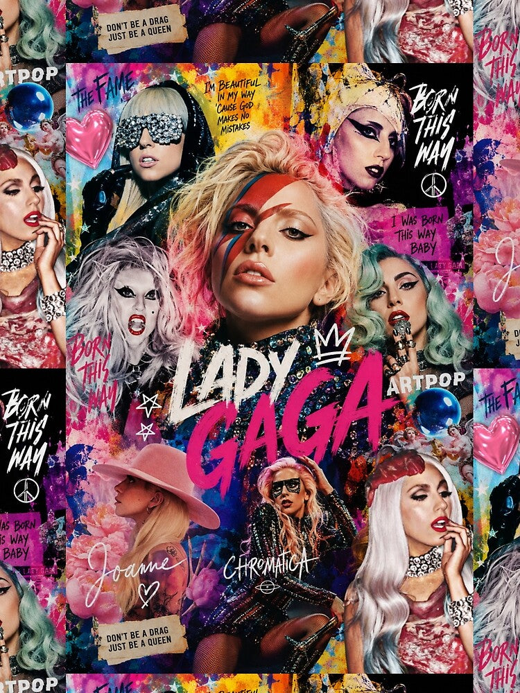 Lady Gaga eras poster by Siiri2003