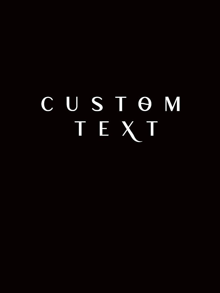 Custom  | Mens  | Women’s  | Personalized , Custom Name , Bridal Gift, Birthday Gift, Chef Gift, Custom Text by Art10Shop