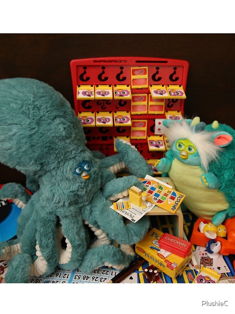 Long oddbody Furby Friends by PlushieC