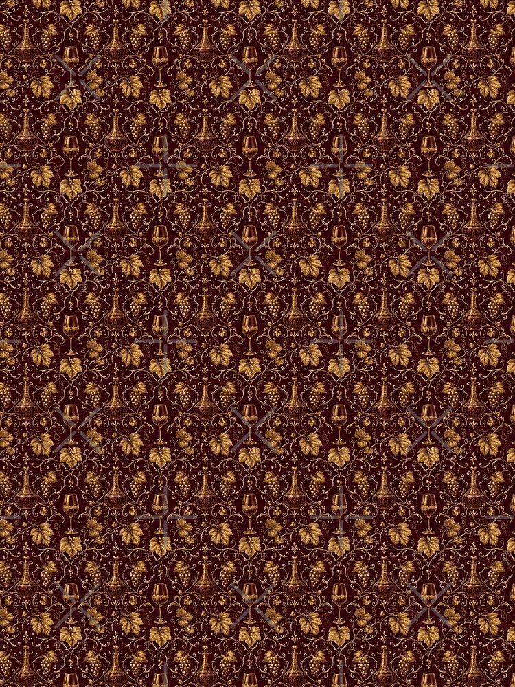Luxury Wine Vine Pattern by hogardevinos22