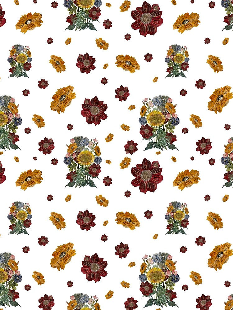 Copy of Bouquet flower seamless pattern by Yana Mustafina | Boho Soulful Designs