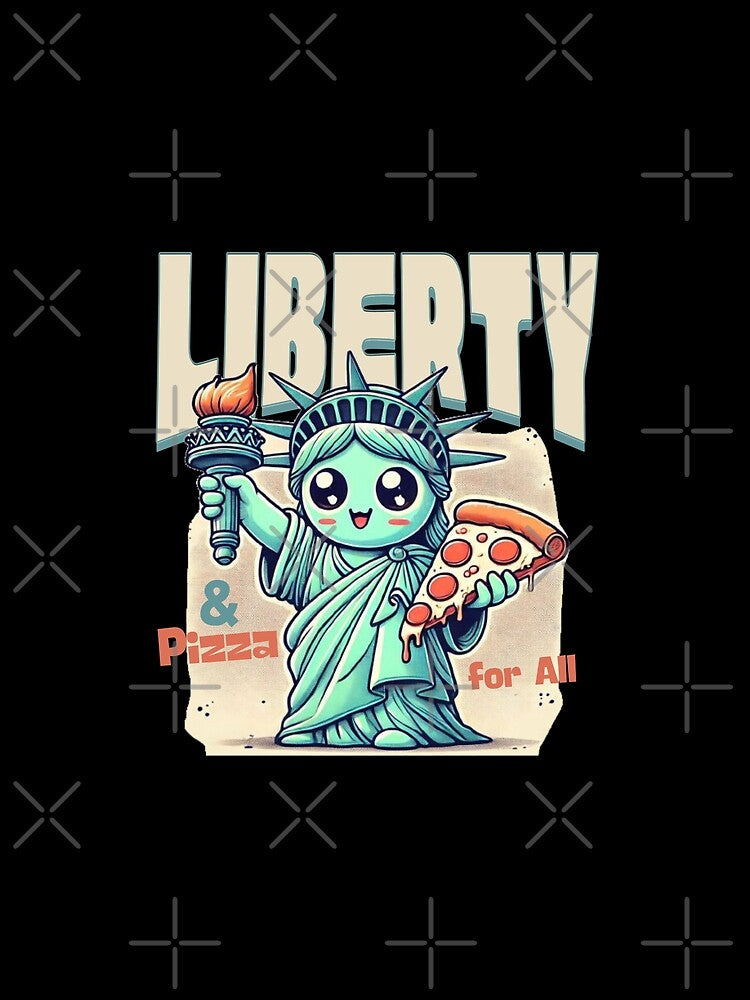 Liberty and pizza by Peerless-Prime