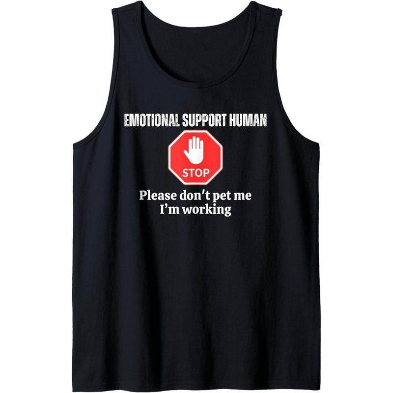 for Emotional Service Support Animal Tank Top