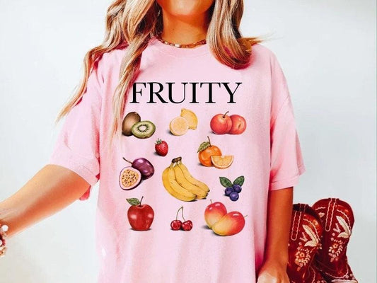 fruity shirt | fruity lesbian shirt | strawberry cottagecore shirt | strawberry aesthetic | lesbian shirt | funny lesbian | subtle lesbian  T-shirt, sweater and Hoodie