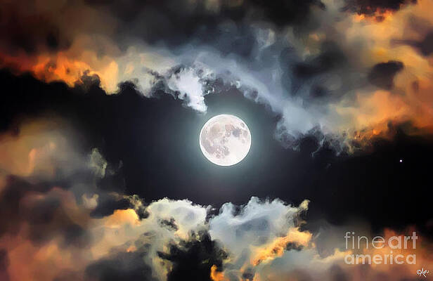 Full Moon Rising Print
