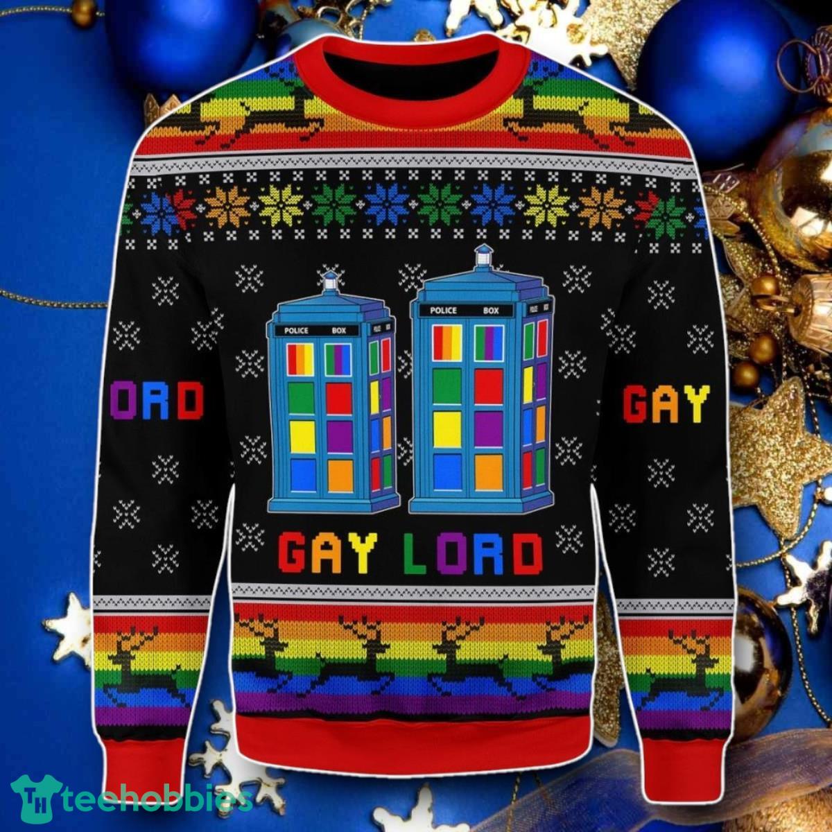 Gay Lord Christmas Sweater Style Gift For Men And Women