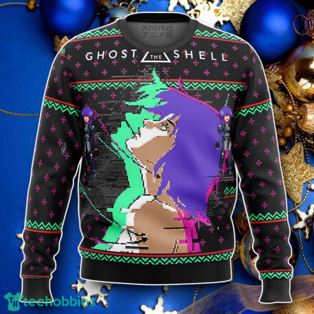 Ghost In The Shell Major Ugly Christmas Sweater Style Gift For Men And Women
