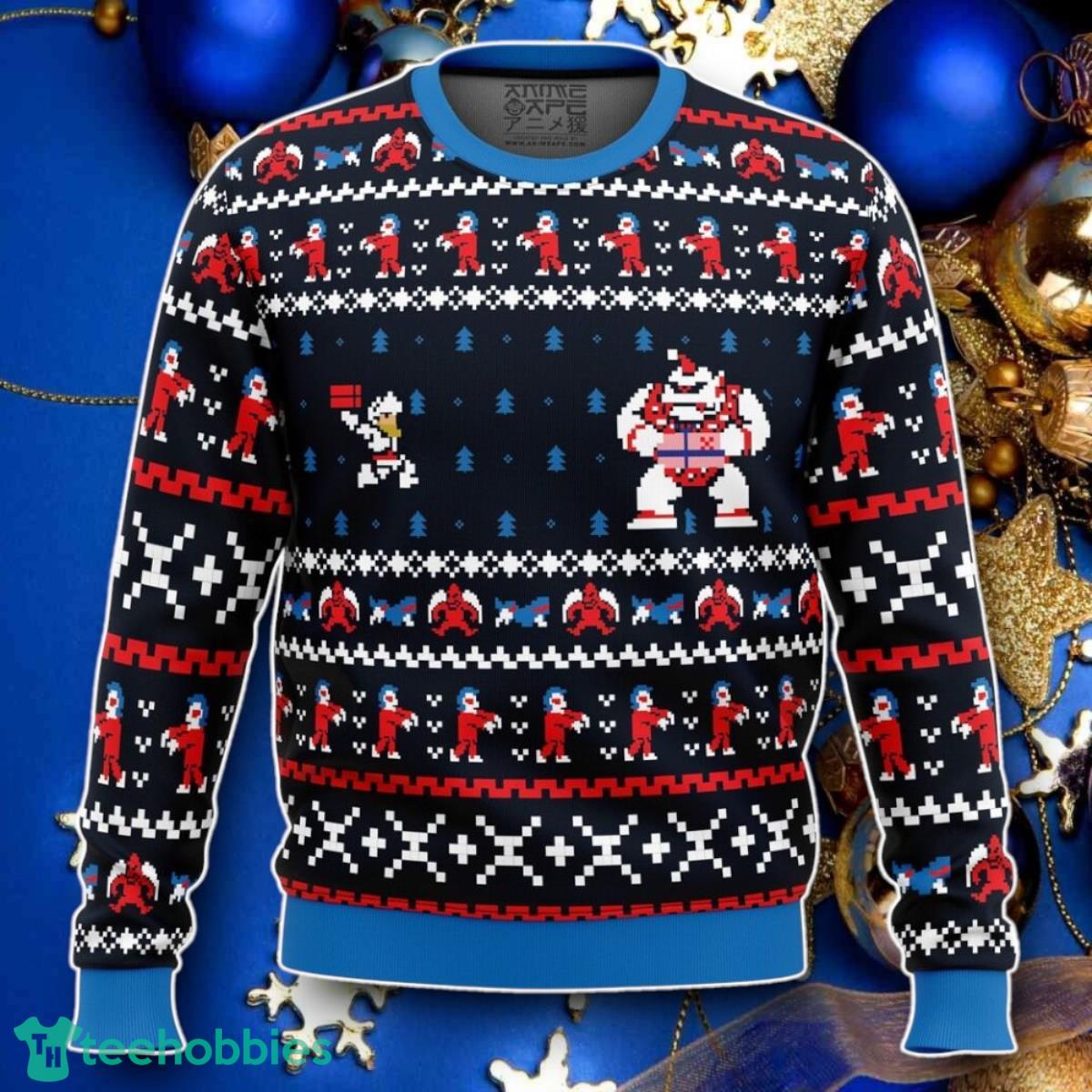 Ghosts ‘n Goblins ‘n Christmas Ugly Christmas Sweater Style Gift For Men And Women