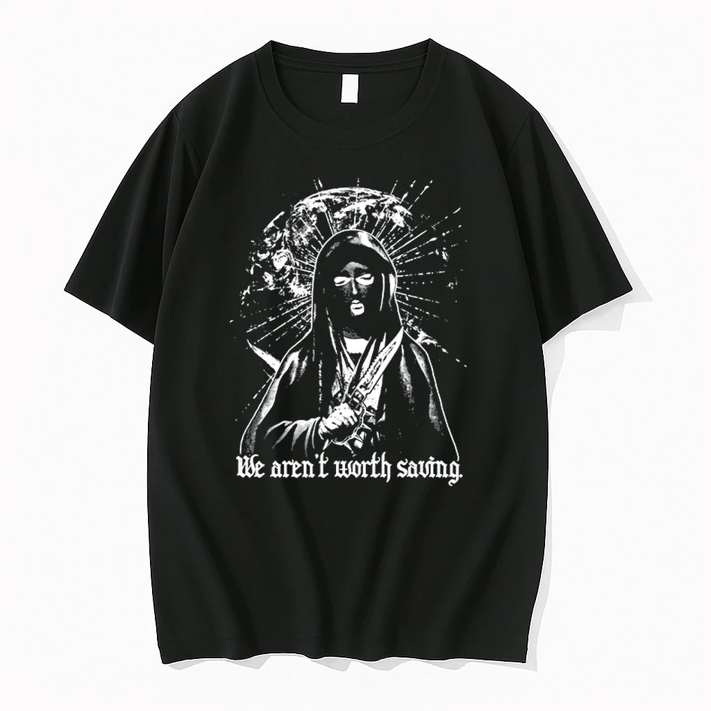 Girl We Arent Worth Saving Blade In The Darkness 0 Tshirts Sweater