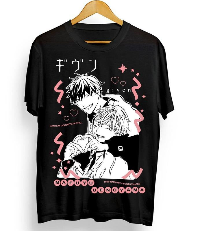 given ritsuka T-Shirt S-4XL mafuyu sato uenoyama,haruki nakayama,akihiko kaji shirt