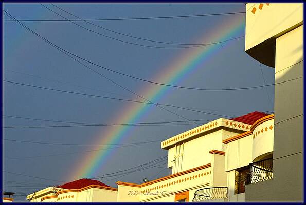 Glimpse Of Rainbow Print