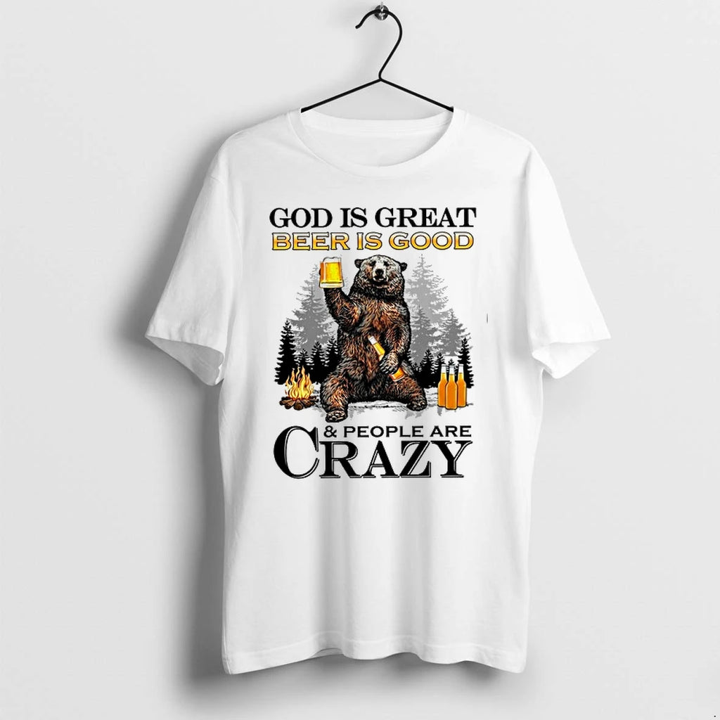 God Is Great Michelob Ultra Is Good And People Are Crazy 0 Tshirts Sweater