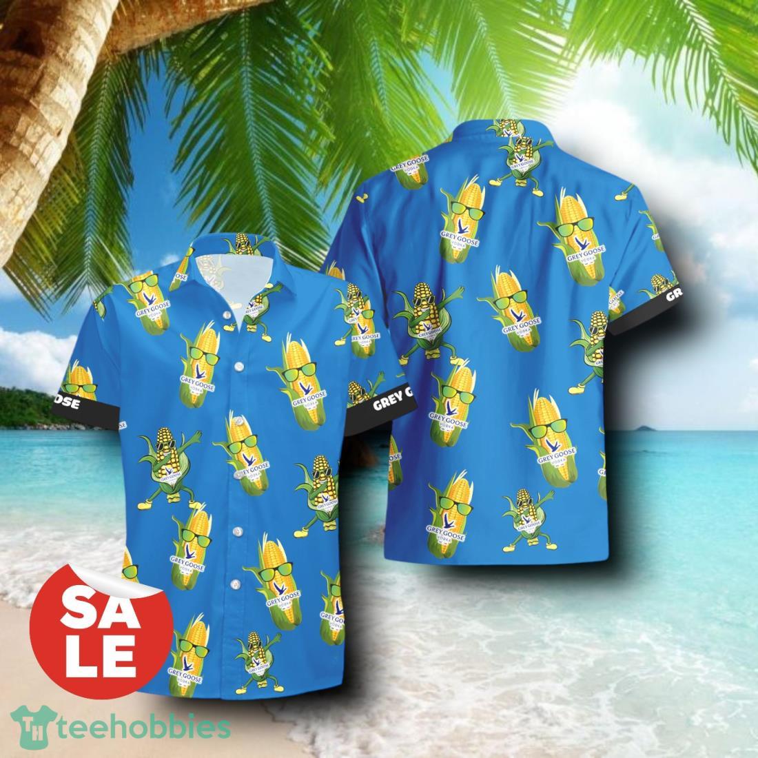 Grey Goose Vodka Funy Combo Hawaiian Shirt & Shorts For Men Women