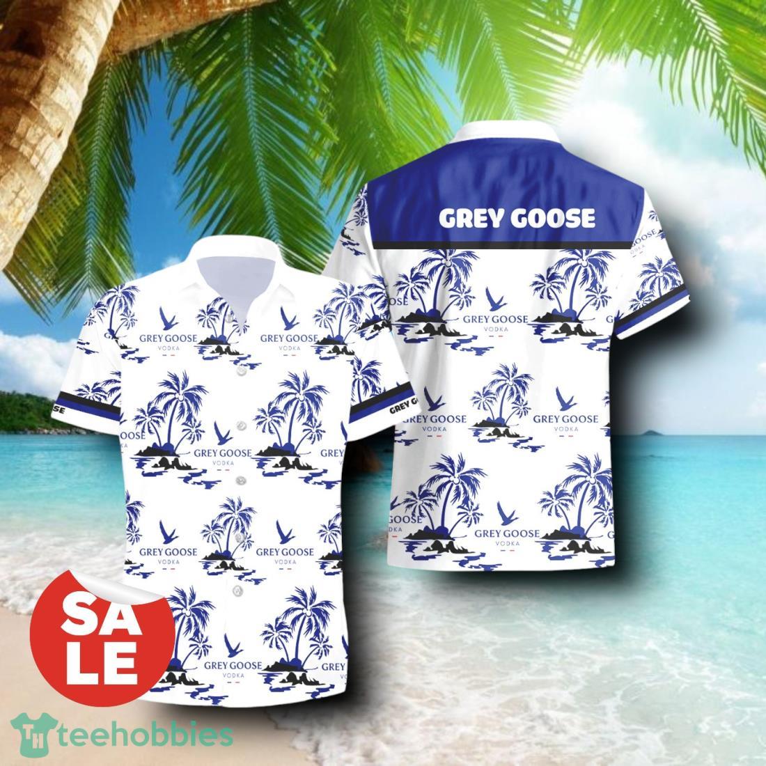 Grey Goose Vodka Summer Beach Combo Hawaiian Shirt & Shorts For Men Women