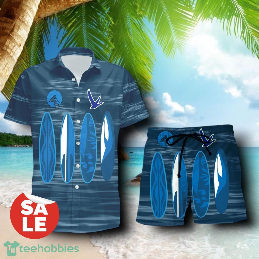 Grey Goose Vodka Surfboard Combo Hawaiian Shirt & Shorts For Men Women