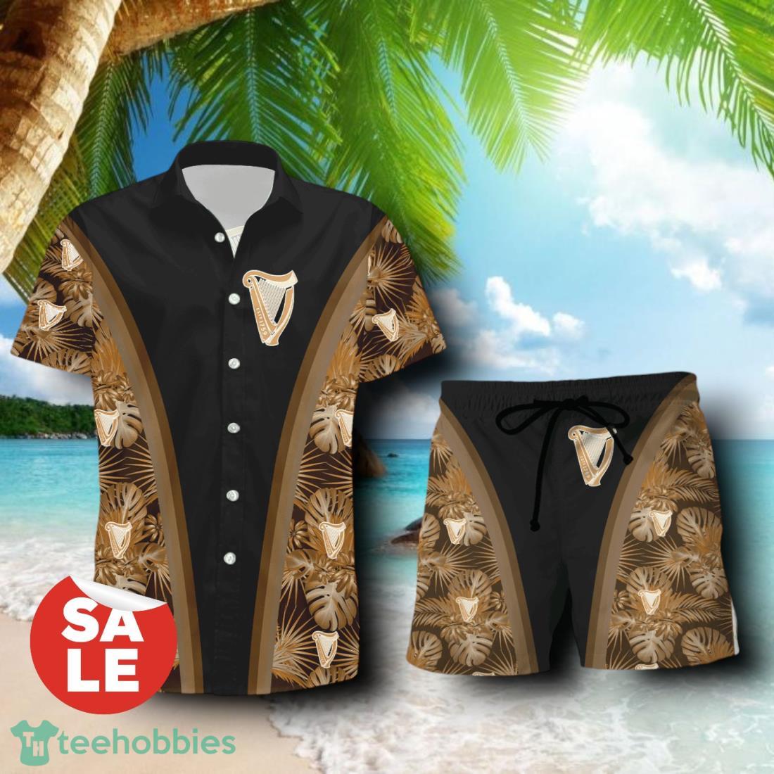 Guinness Combo Hawaiian Shirt & Shorts For Men Women