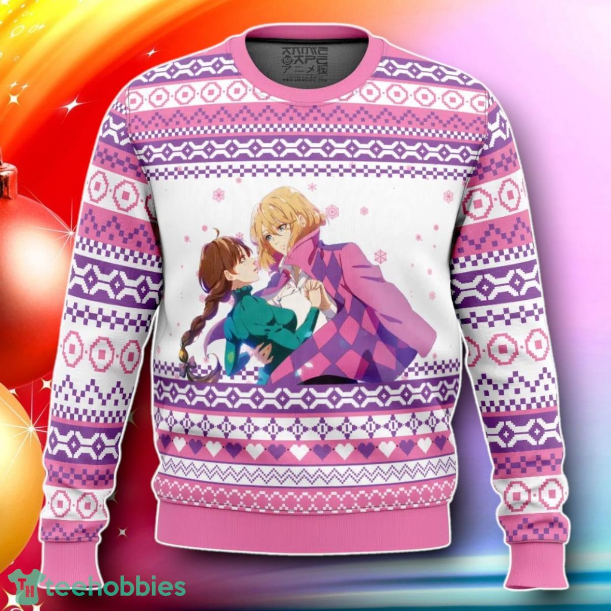 Howl And Sophie Howl’s Moving Castle Ugly Christmas Sweater Gift For Loved Ones
