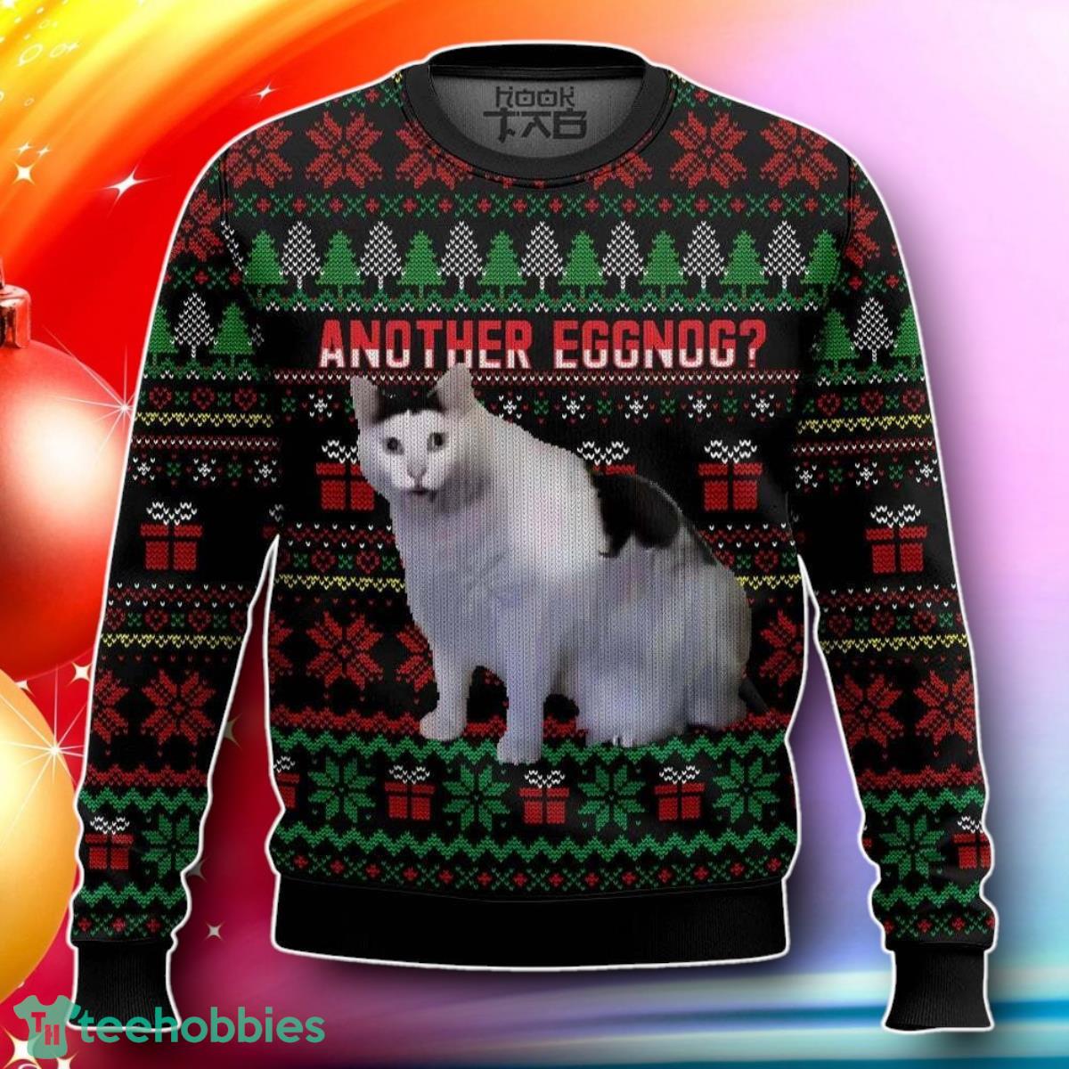 Huh, Cat Ugly Christmas Sweater Gift For Loved Ones