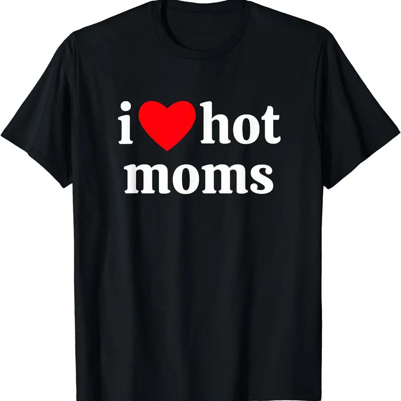 i heart hot moms T-Shirt Hoodie, Sweatshirt | DripVista.com