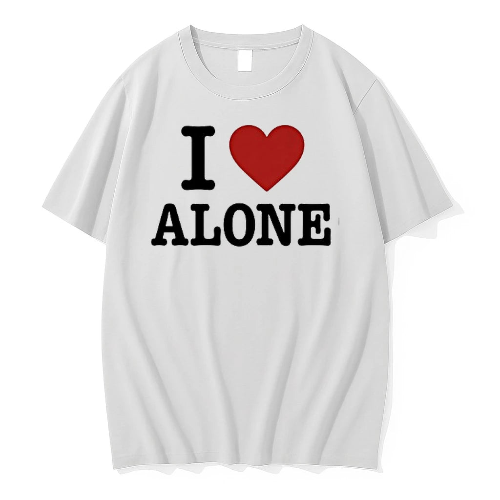I Love Alone 0 Tshirts Sweater