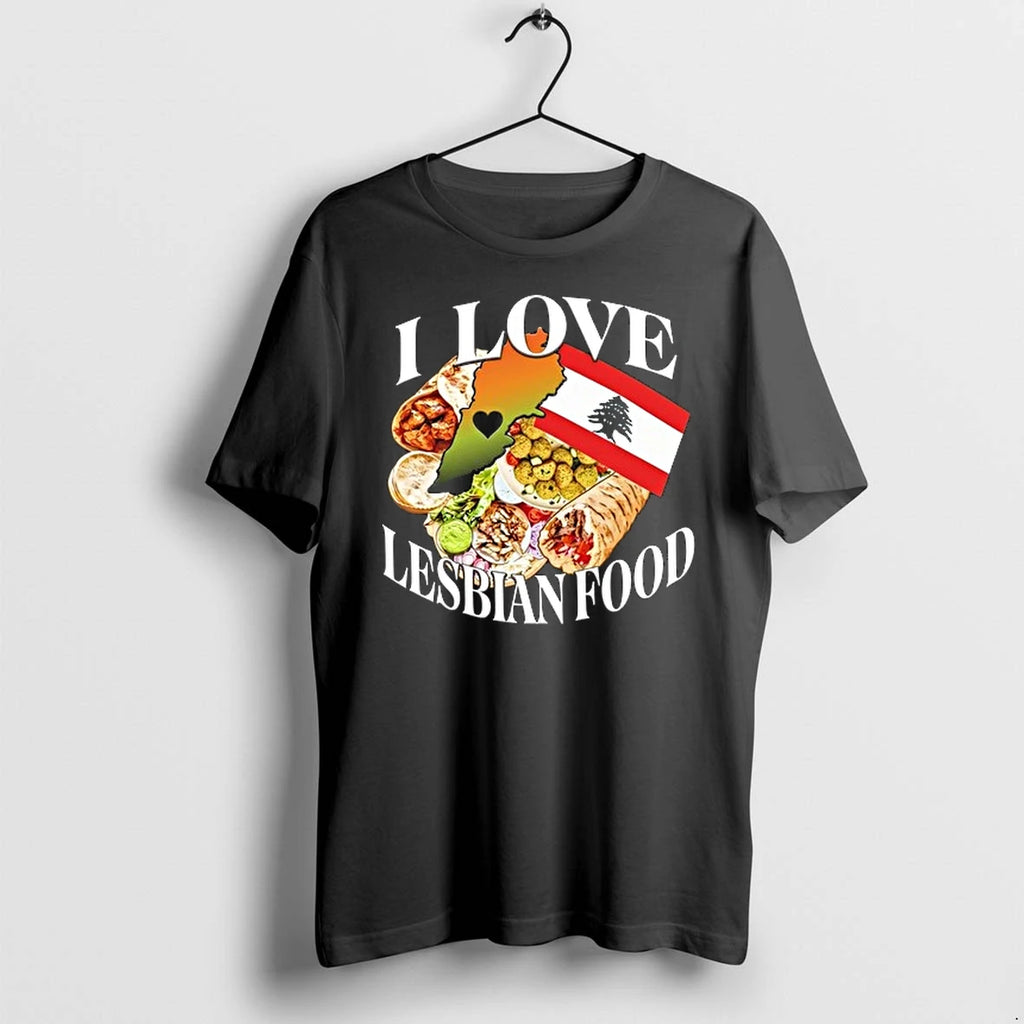 I Love Lesbian Food Lebanon Map 0 Tshirts Sweater