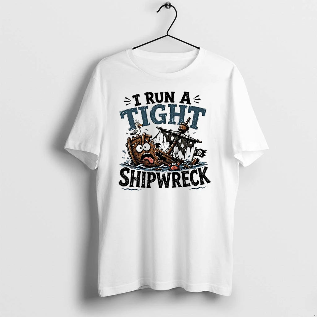 I Run A Tight Shipwreck Its Fine Im Fine Everything Is Fine 0 Tshirts Sweater