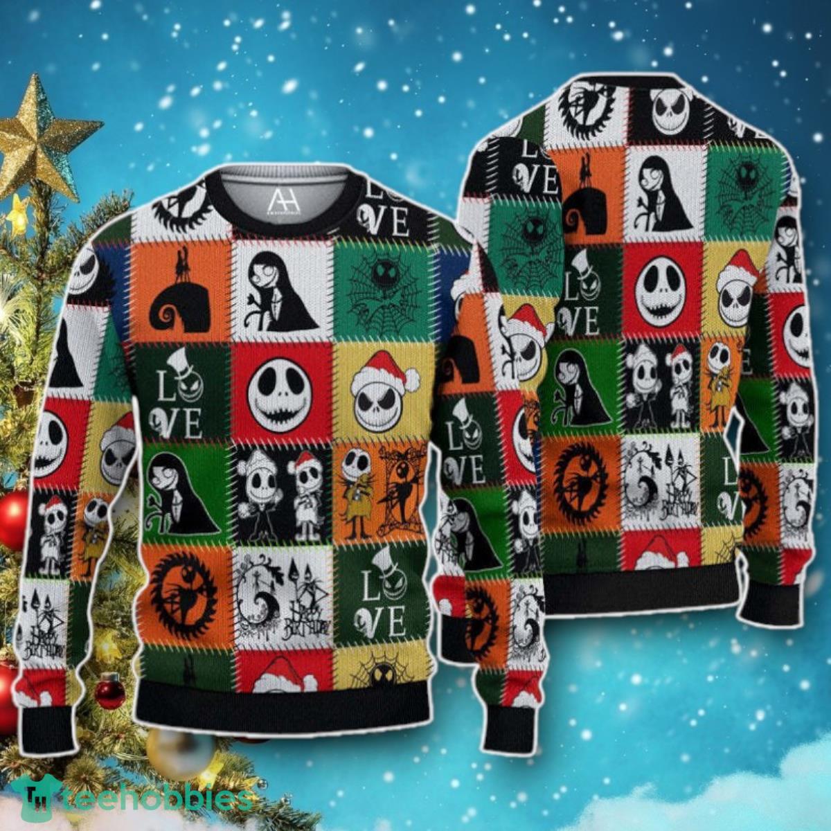 Jack And Sally Special Design Christmas Ugly Sweater Special Gift