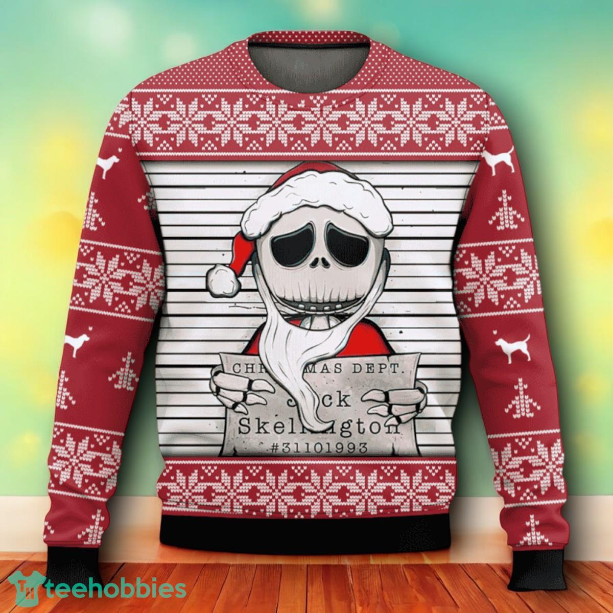 Jack Christmas Dept Skellington Nightmare Before Christmas Ugly Christmas Sweater For Men Women