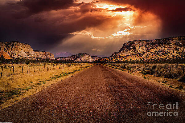 Johnson Canyon Road Print