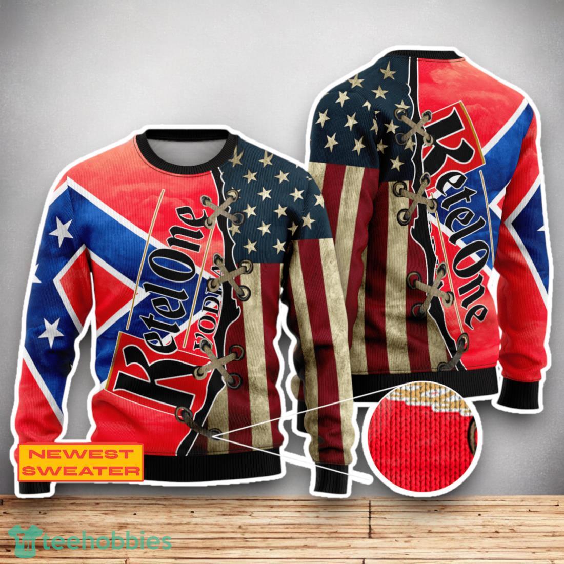 Ketel One USA Flag 3D Sweater For Men Women