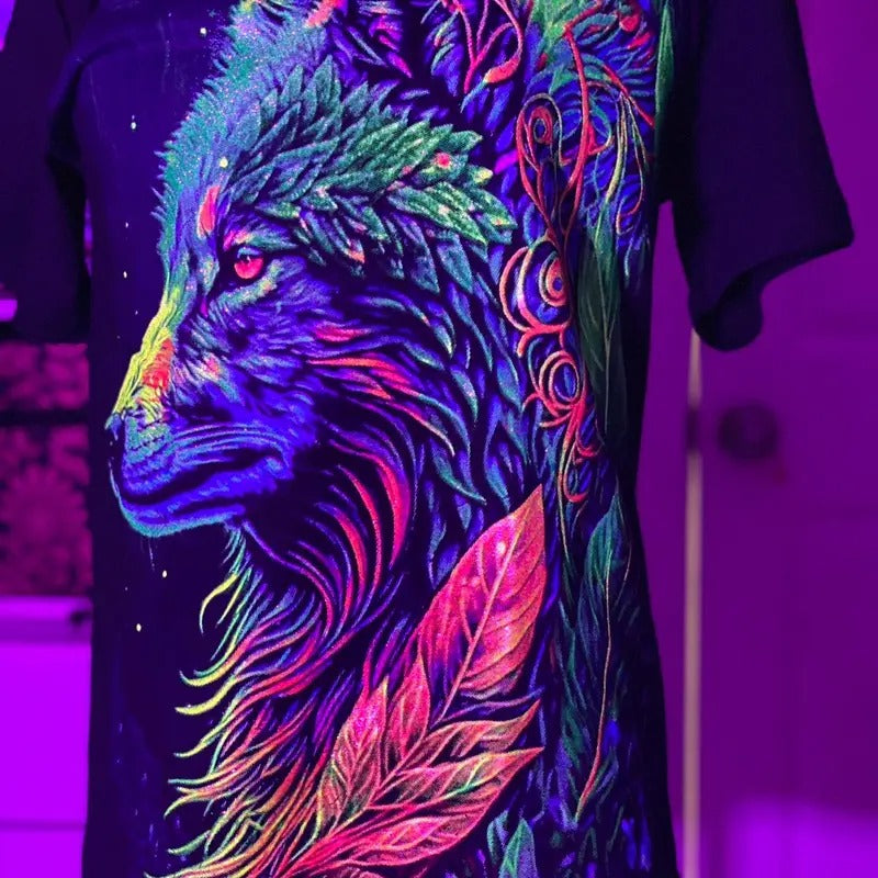 lobo T-shirt Cotton Black
