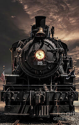 Locomotive 25 Print